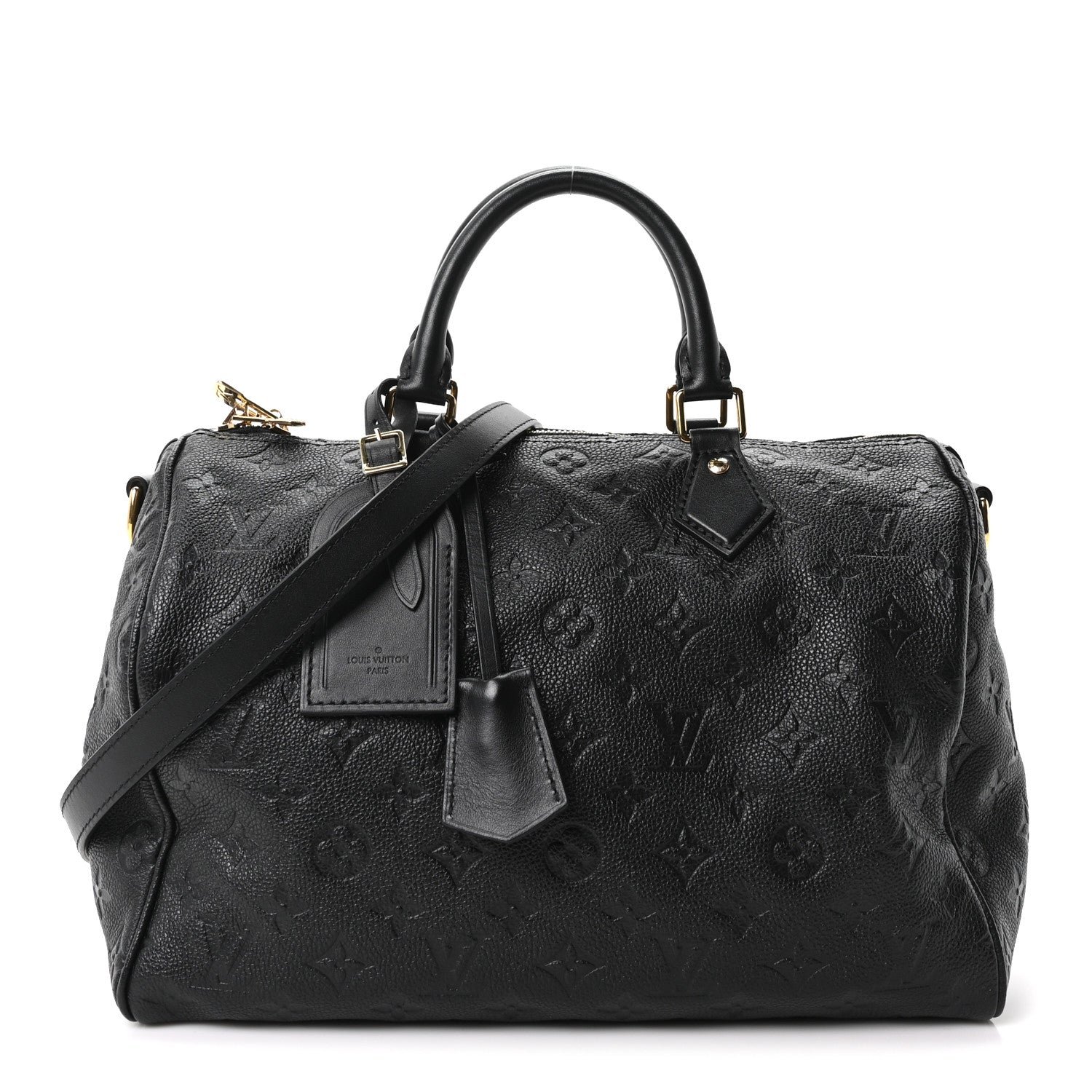 Louis Vuitton Empreinte Monogram Speedy Soft 30 Black
