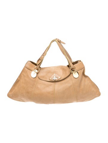 Leather Top Handle Bag