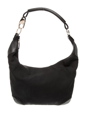 Bamboo Canvas Hobo bag Medium