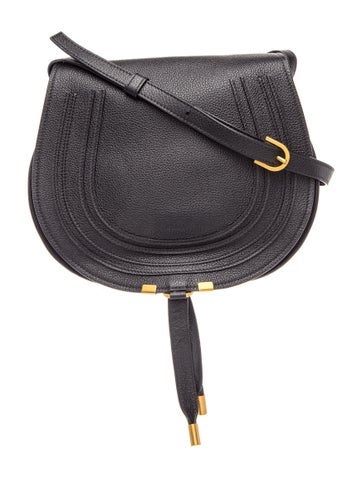 Leather Marcie Saddle Bag Mini