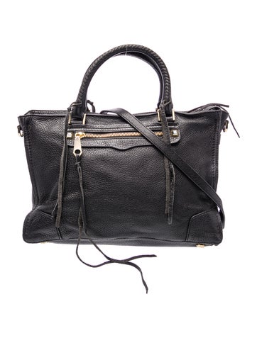 Leather Top Handle Bag