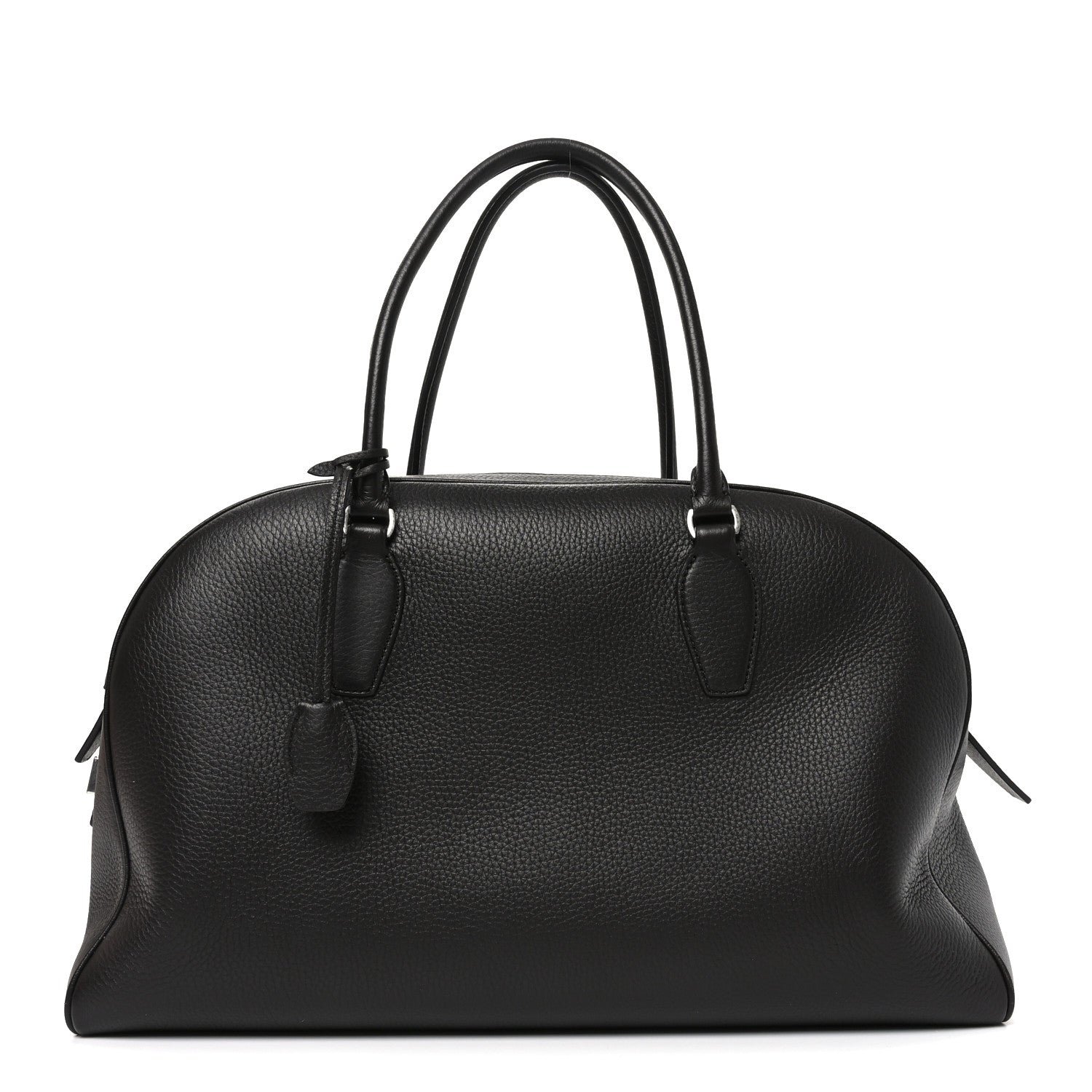 The Row The Row Matte Grained Calfskin India 15.75 Wood Brown