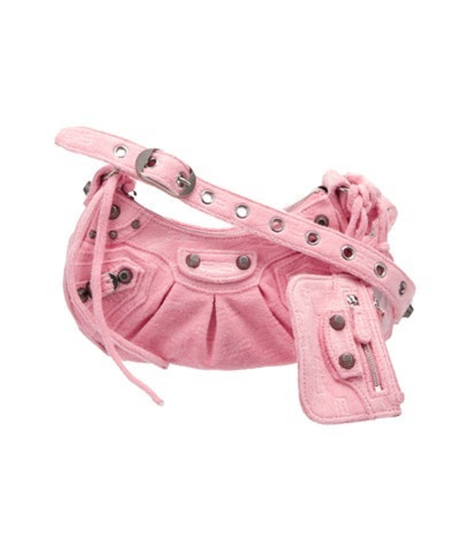 Balenciaga Denim Shoulder Bag