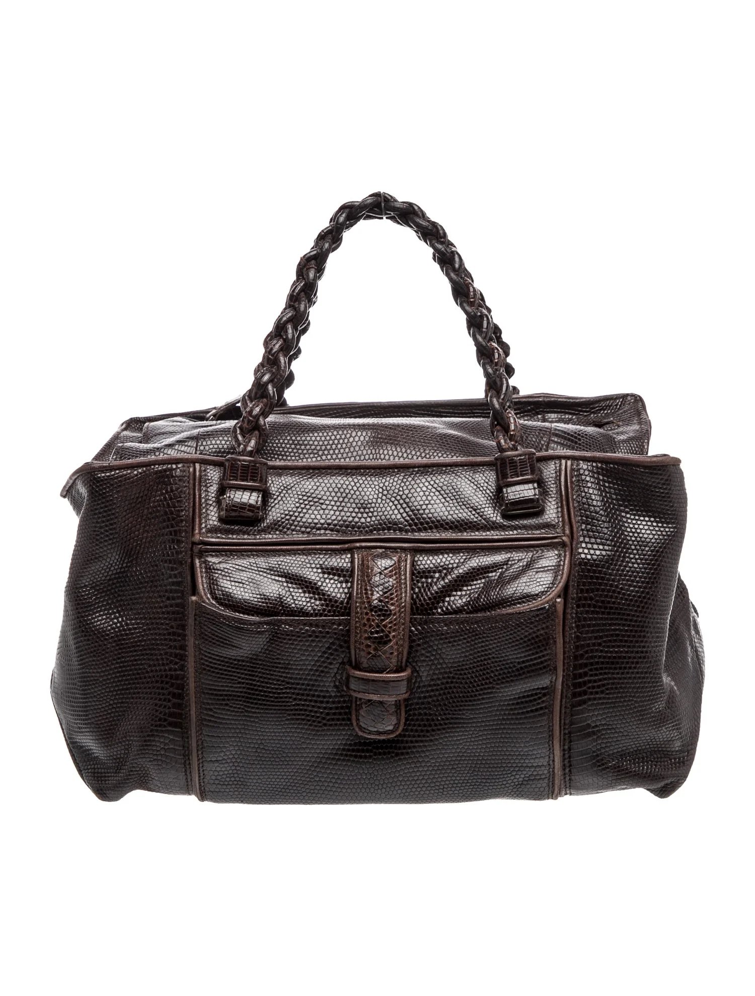 Leather Top Handle Bag