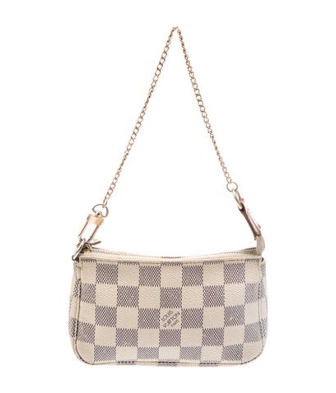 Louis Vuitton Vuitton Damier Azur Pochette Accessoires Mini