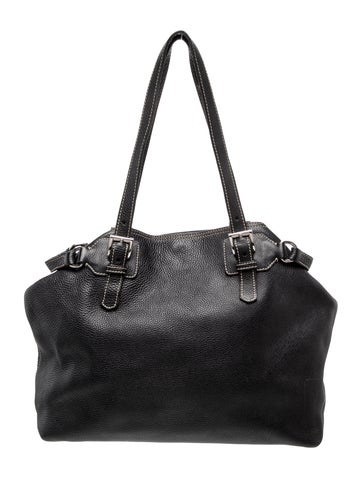Enameled Metal Triangle Tote