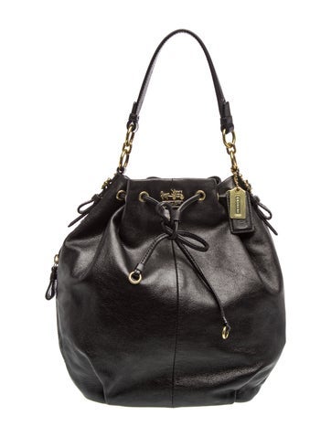 Leather Bucket Bag