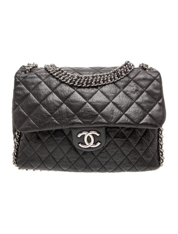 Maxi Chain Around Flap Bag