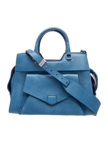 Leather Top Handle Bag