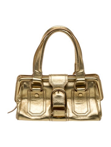 Leather Top Handle Bag Vintage