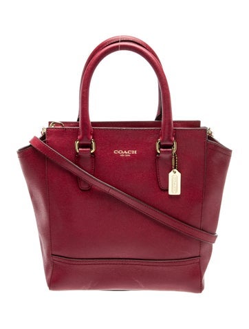 Leather Top Handle Bag