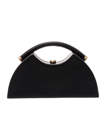 Leather Top Handle Bag
