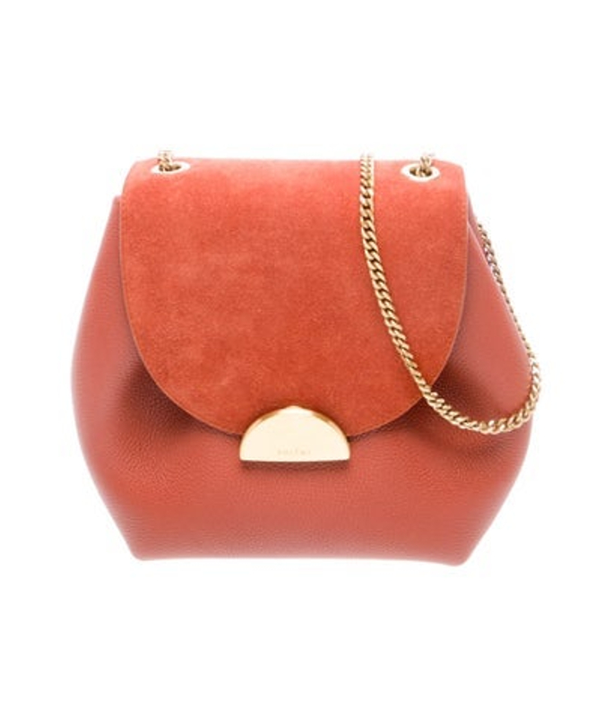 Polene Leather Crossbody Bag