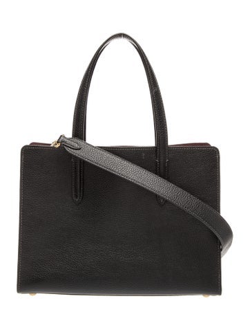 Leather Top Handle Bag