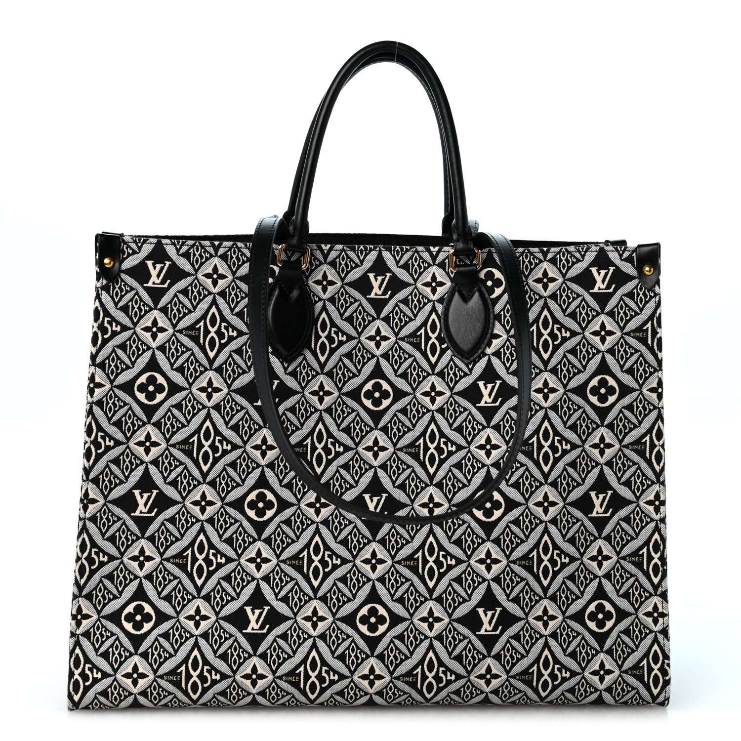 Louis Vuitton Jacquard Since 1854 Onthego GM Grey