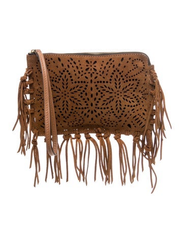 Suede Clutch