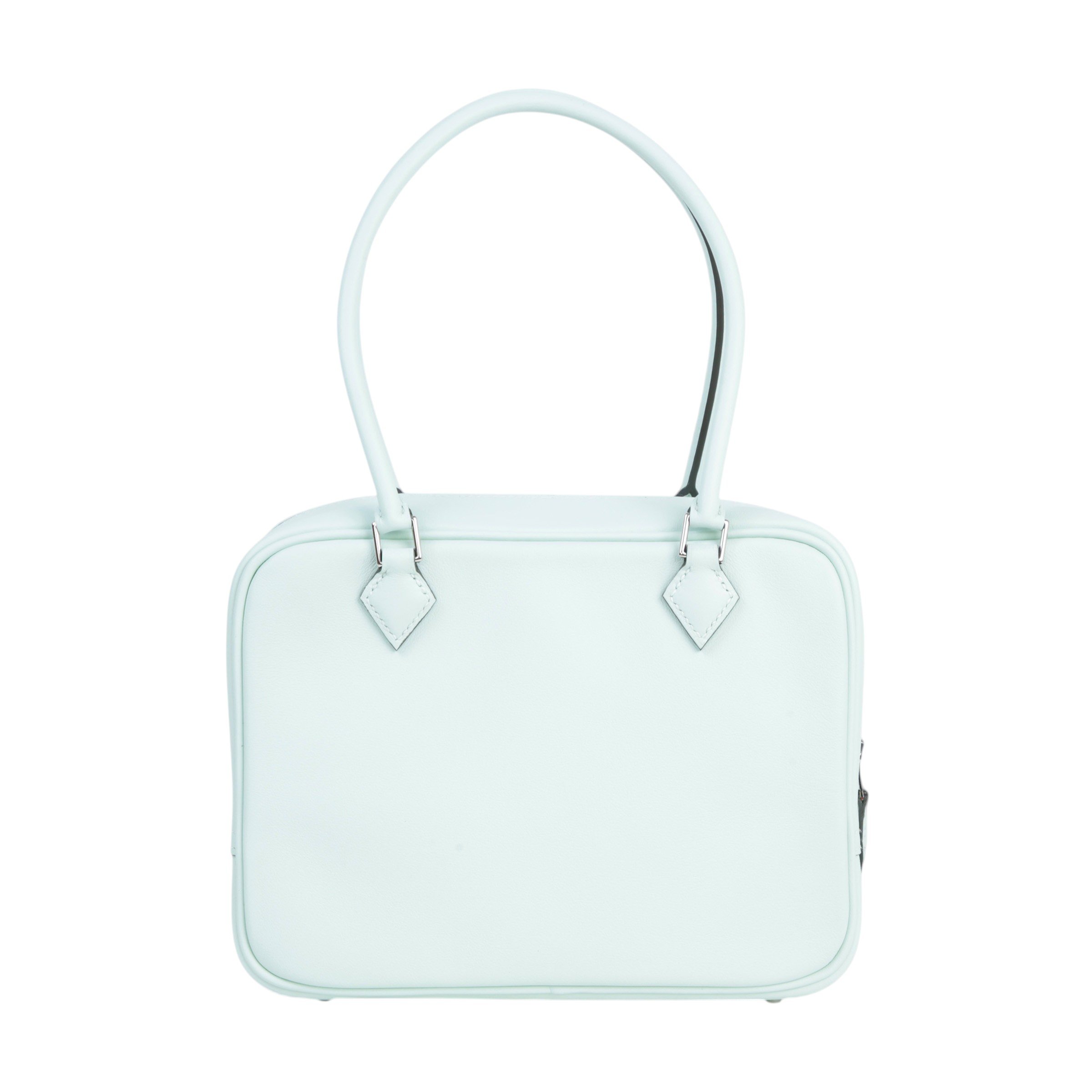 Brand New ( Rank N ) HERMÈS Plume Mini Vert Peppermint (N3) Swift Palladium hardware K (2025)