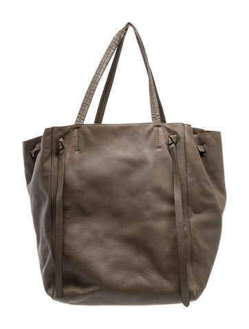 Leather Cabas Phantom w/Belt Medium