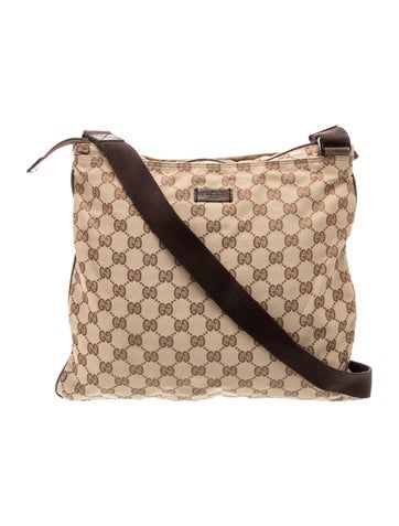 GG Canvas Messenger Bag