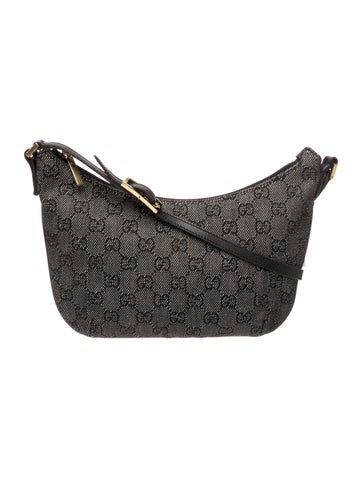 GG Canvas Vintage Shoulder Bag Small