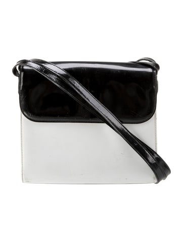 Salvatore Ferragamo Patent Leather Shoulder Bag