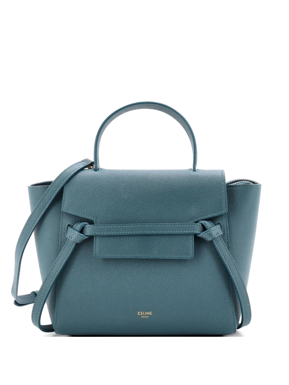 Belt Bag Textured Leather Nano shoulder bag