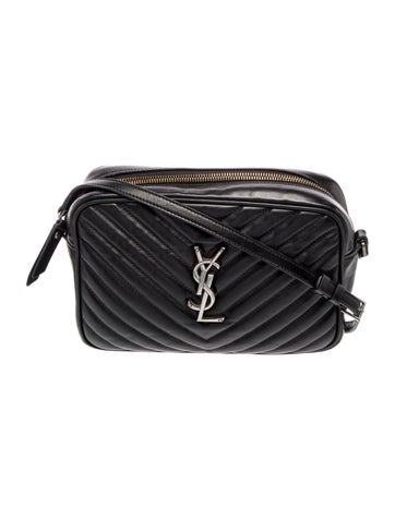 Saint Laurent Chevron Camera Lou