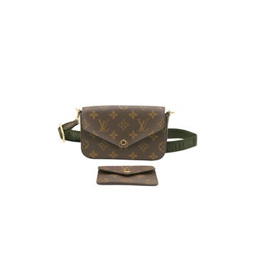 Coated Canvas Felicie Strap & Go