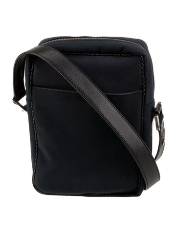 Bottega Veneta Nylon Messenger Bag