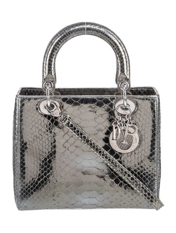 Dior Python Lady Dior Medium
