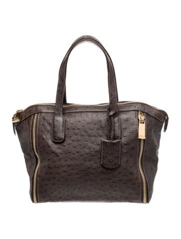 Leather Top Handle Bag