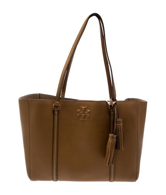 Tory Burch Burch Leather Tote W Tags