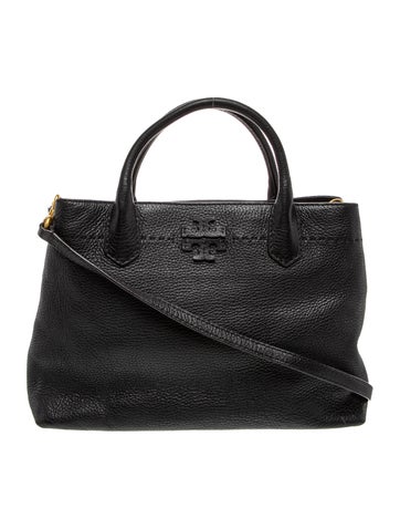 Leather Top Handle Bag