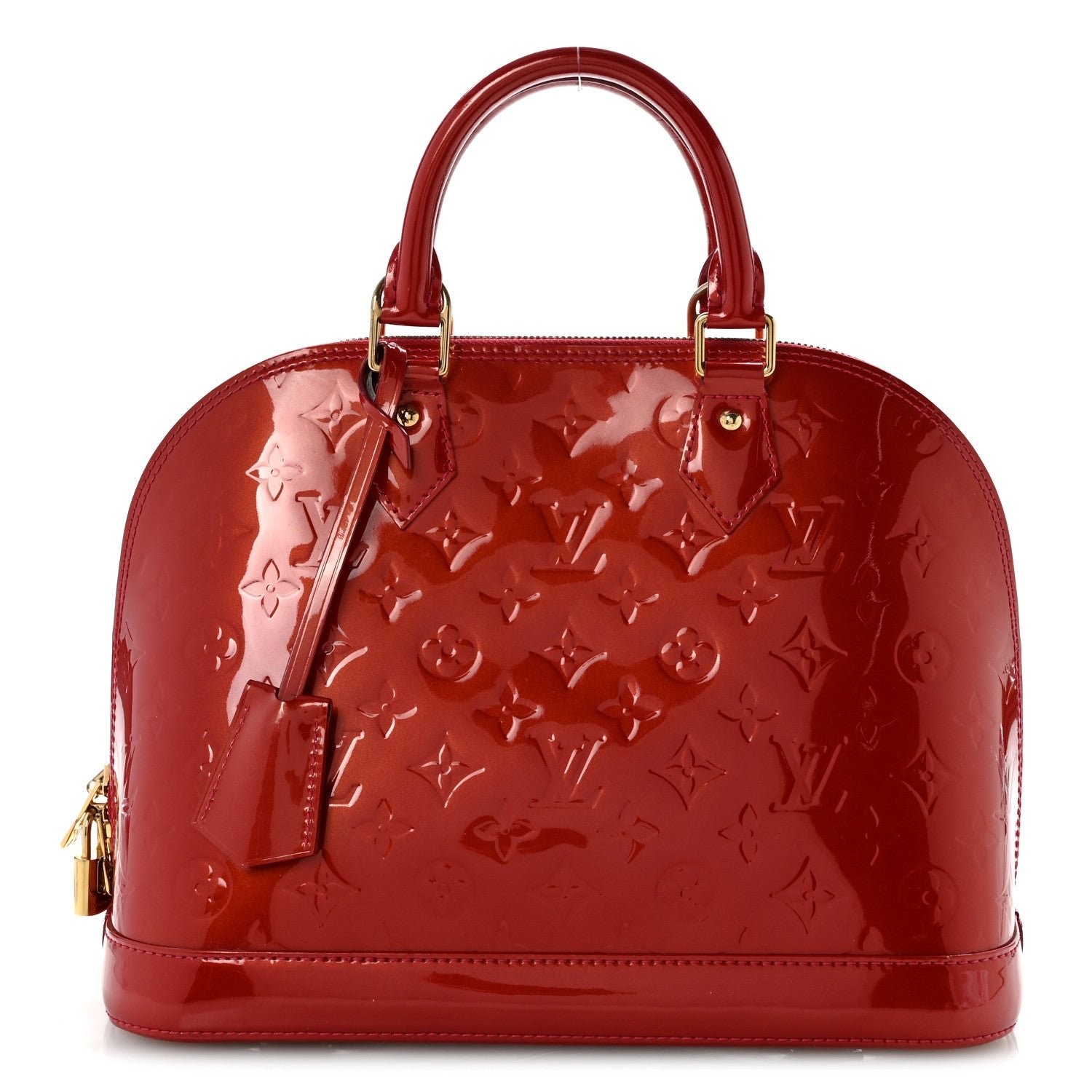 Louis Vuitton Vernis Alma PM Rose Indien