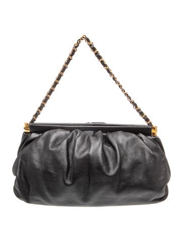 Leather Top Handle Bag