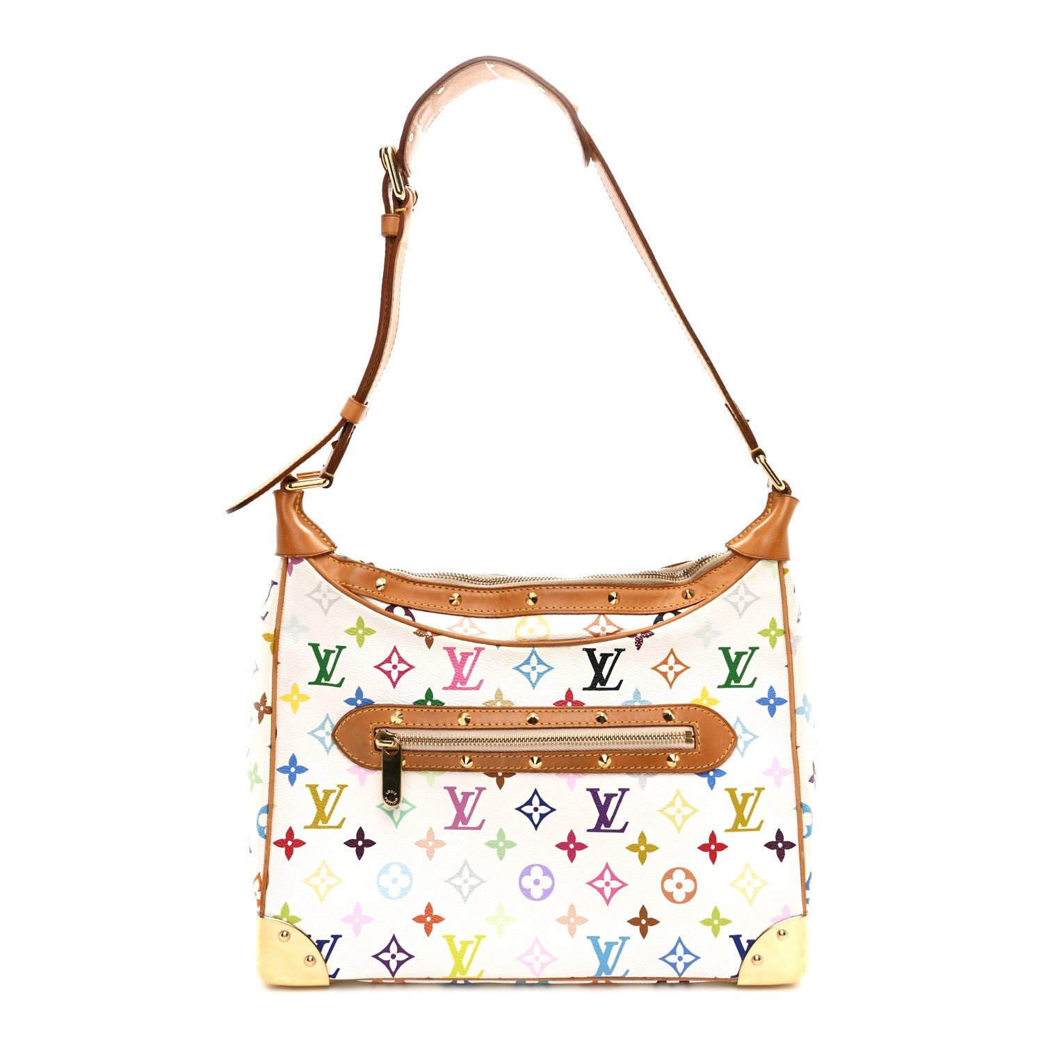 Louis Vuitton Monogram Multicolor Boulogne White