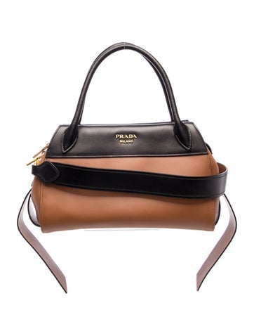 City Calf Leather City Calf Leather Ribbon Bauletto Bag