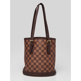 Louis Vuitton Damier Canvas Marais Bucket Bag w/o Accessories Pochette