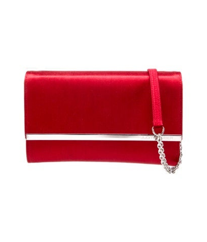 Judith Leiber Leiber Satin Clutch