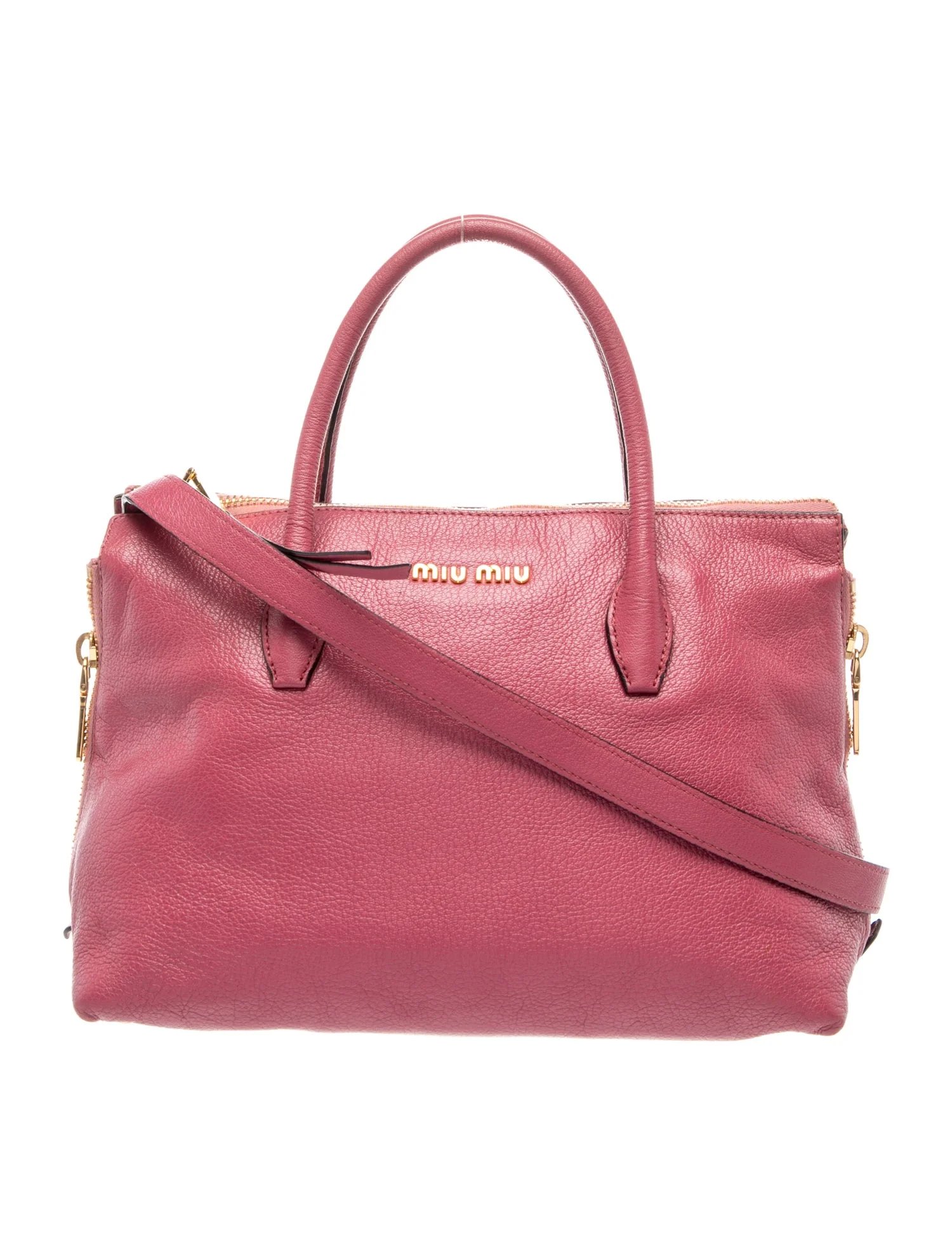 Leather Top Handle Bag