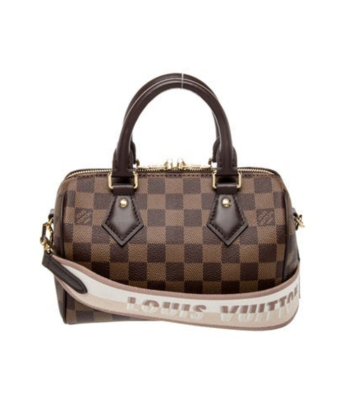 Louis Vuitton Vuitton Damier Ebene Speedy Bandouliere 20