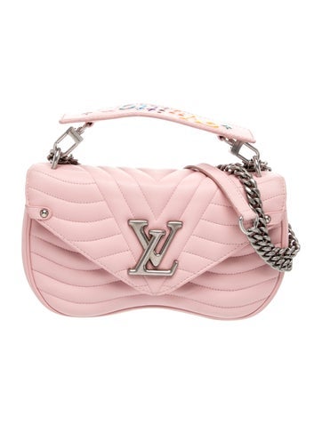 Leather New Wave Chain Bag MM