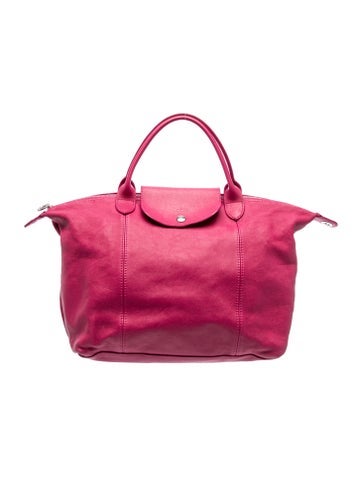 Leather Top Handle Bag