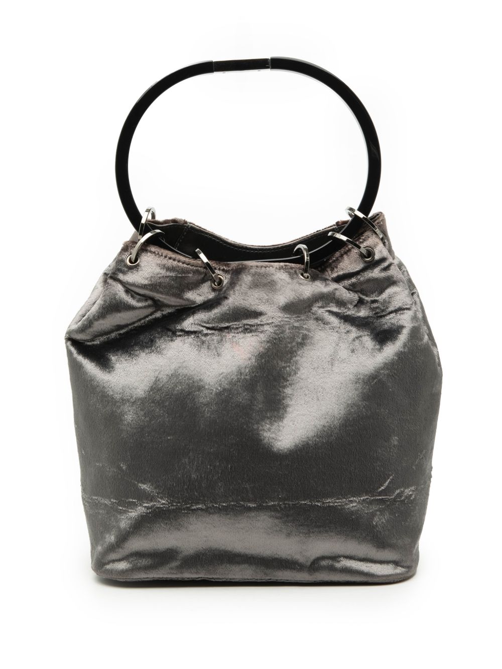 20th Century Velvet Ring bucket bag