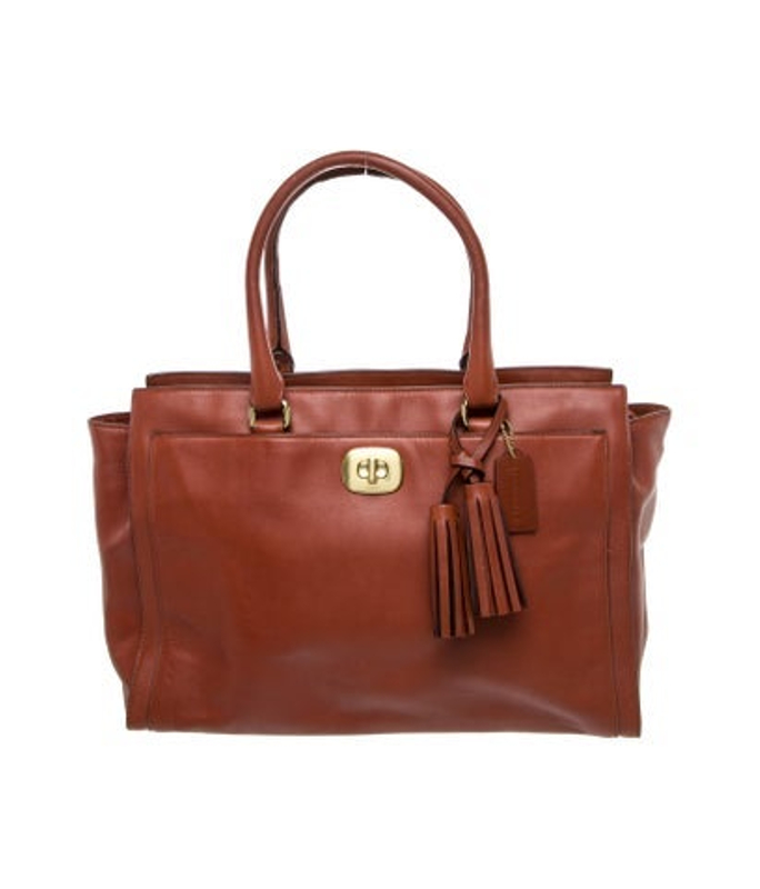 Coach Leather Tote