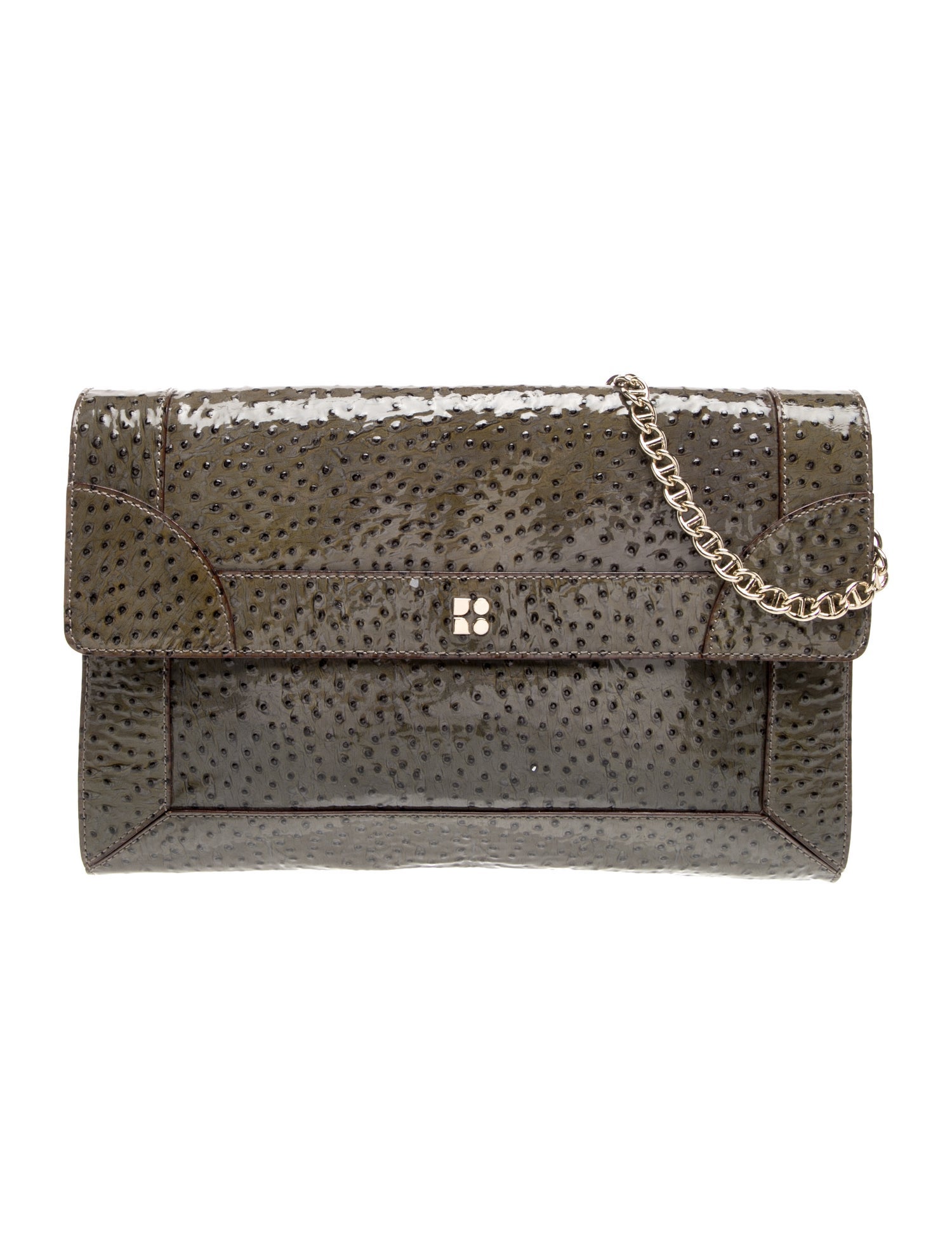 Ostrich Shoulder Bag