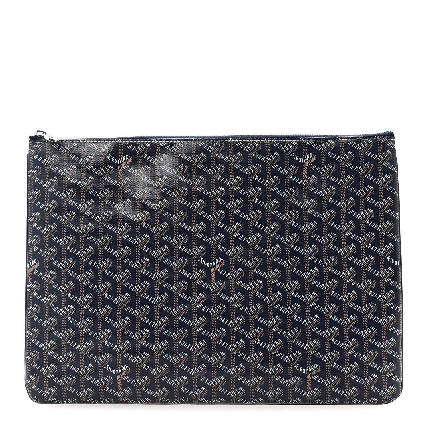 Goyard Goyard Goyardine Senat Pochette MM Navy