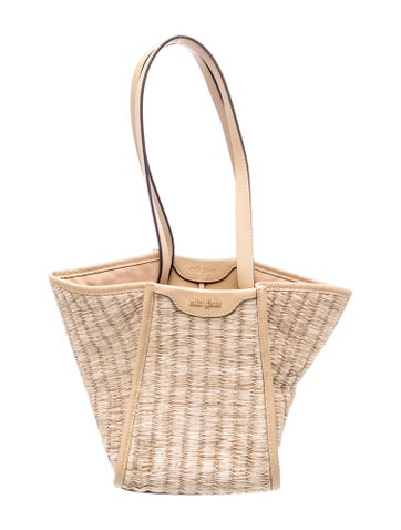 Cult Gaia Raffia Tote