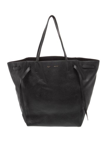 Leather Cabas Phantom w/Belt Small