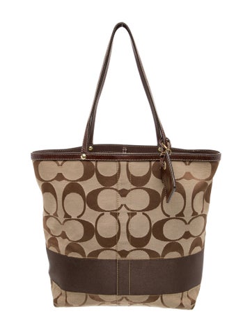 Coach Canvas Tote